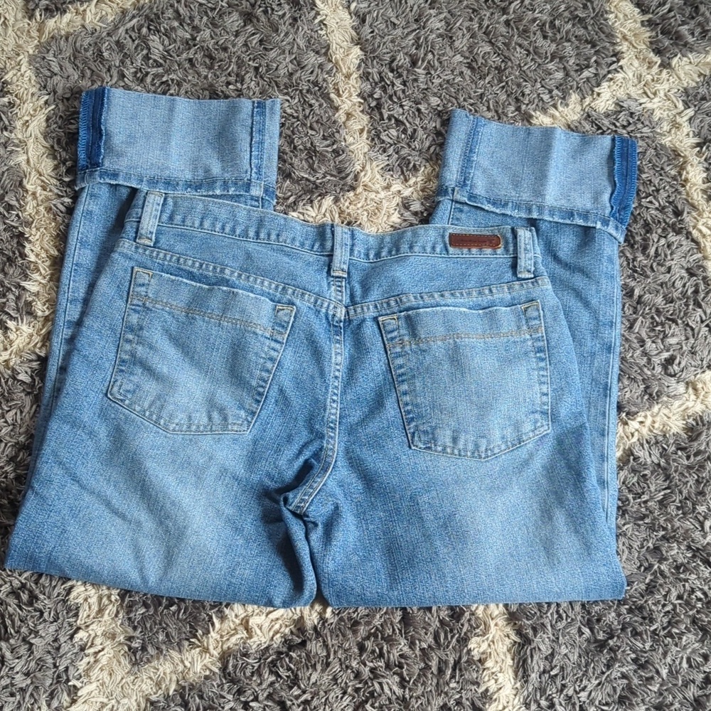 Calvin Klein Jeans Vintage Folded Hem Sewn Denim Size Women's 8 - Picture 6 of 8